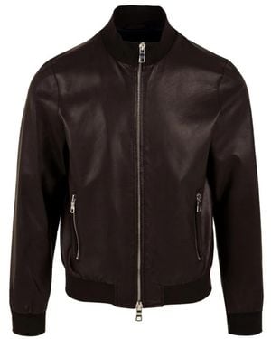 The Jack Leathers Leather Jackets - Black