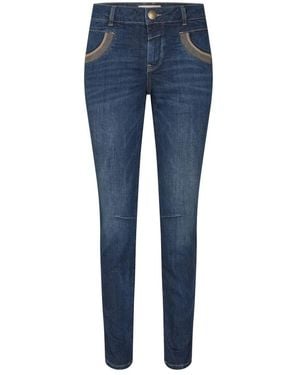 Mos Mosh Skinny Fit Jeans - Blue