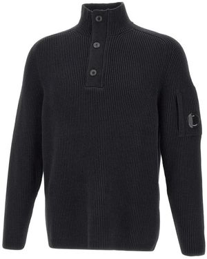 C.P. Company Klassieke Polo Kraag Shirt - Blauw