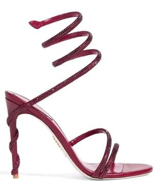 Rene Caovilla High Heel Sandals - Pink