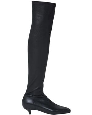 TOTEME Over-Knee Boots - Black