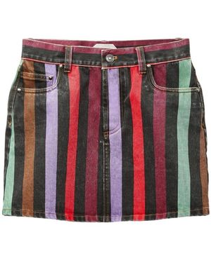 Versace Denim Skirts - Red