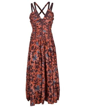 Ulla Johnson Vrouwenjurk - Rood