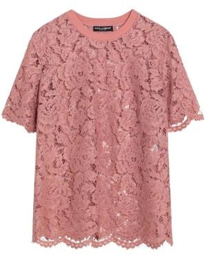 Dolce & Gabbana T-Shirts - Rosa