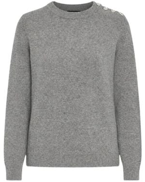Zadig & Voltaire Rundhals-Pullover - Grau