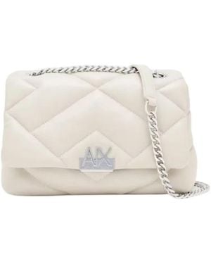 ARMANI EXCHANGE Vicky M Schultertasche - Natur