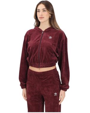 adidas Originals Essentials Chenile Track Top - Rot