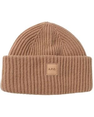 A.P.C. Beanies - Brown