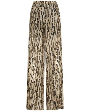 THE NINA STUDIO Wide Trousers - Neutro