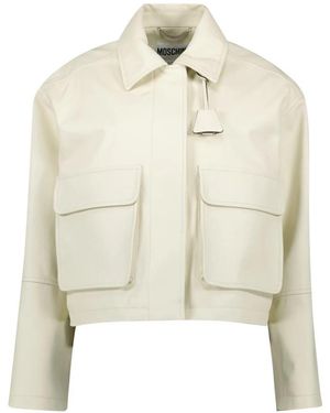 Moschino Light Jackets - Natural