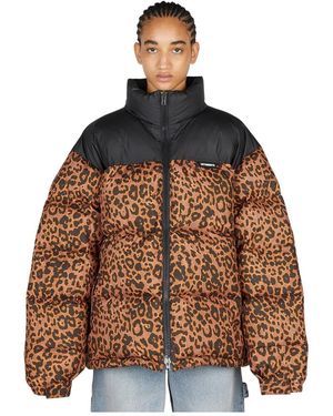 Vetements Down Jackets - Brown