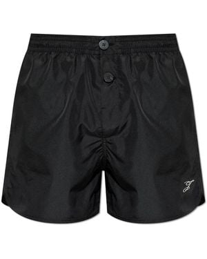 Jacquemus Puntini Badeshorts - Schwarz