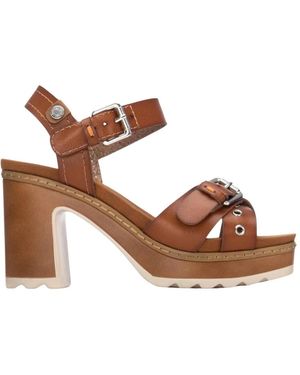 Refresh High Heel Sandals - Marrón