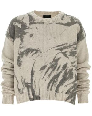 Enfants Riches Deprimes Truien & Vesten ,Veelkleurig ,Wol Past - Grijs