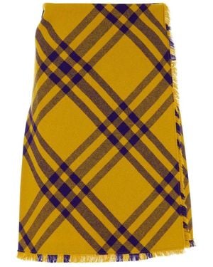 Burberry Short Skirts - Yellow