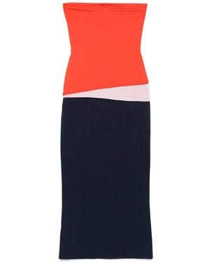 STAUD Midi Dresses - Blue