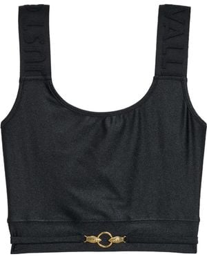 Just Cavalli Sleeveless Tops - Black