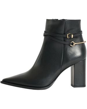 Albano Heeled Boots - Zwart