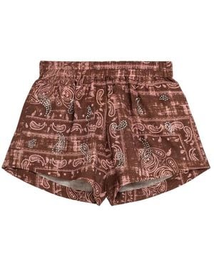 A PAPER KID Short Shorts - Brown