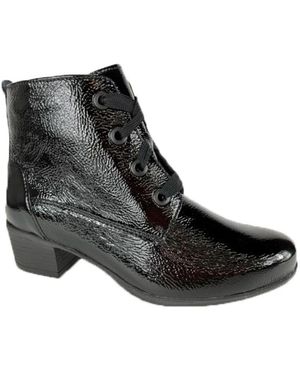SOLIDUS Lace-Up Boots - Nero