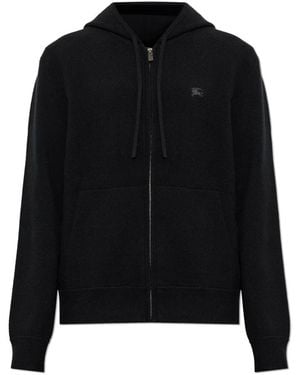 Burberry Truien & Vesten ,Zwart ,Kasjmier Cashmere Sweatshirt Cade