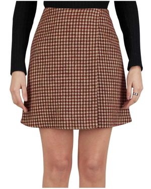 Kiton Short Skirts - Bruin