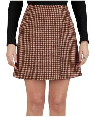 Kiton Short Skirts - Bruin