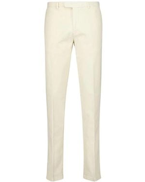 Boglioli Slim-Fit Trousers - Natural