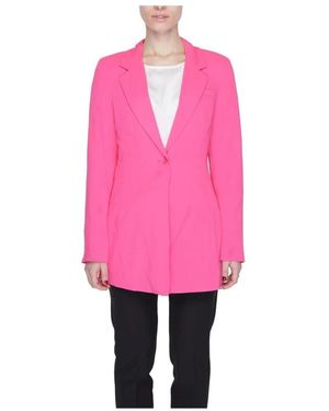 Vero Moda Jassen ,Roze ,Polyester Polyester Blazer En Pakjasje
