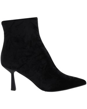 Paris Punk Heeled Boots - Nero