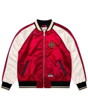 Evisu Bomber Jackets - Rojo