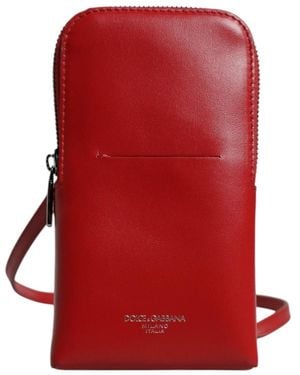 Dolce & Gabbana Cross Body Bags - Red