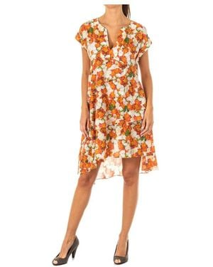 La Martina Short Dresses - Orange