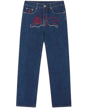 ICECREAM Straight Jeans - Blue