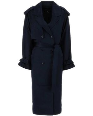 Anine Bing Rickie Trench Coat - Blau