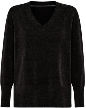 Rrd V-Neck Knitwear - Black