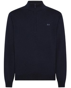 Sun 68 Turtlenecks - Blue