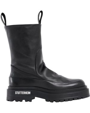 Stutterheim Ankle Boots - Negro