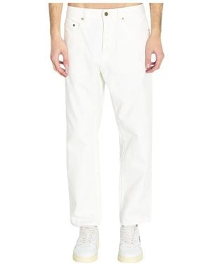 Golden Goose Straight Jeans - White