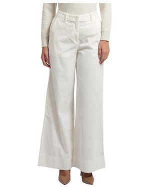 BOSS Wijde Broek - Grijs