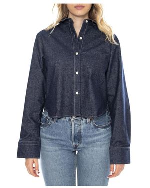 Elvine Denim Shirts - Azul