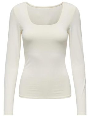 ONLY Long Sleeve Tops - Wit