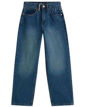 Vans Geborduurde Broek - Blauw