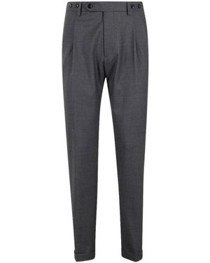 BERWICK 1707 Suit Trousers - Grey