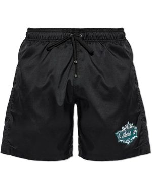 Amiri Badmode ,Zwart ,Polyester Zwemshorts