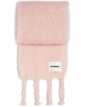 Jil Sander Winter Scarves - Pink