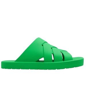 Bottega Veneta Sliders - Green