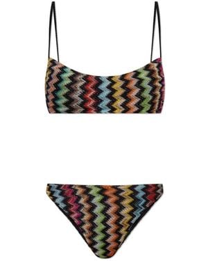 Missoni Zweiteiliger Badeanzug - Schwarz
