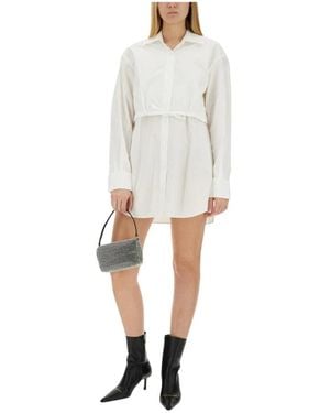T By Alexander Wang Shirt Dresses - Blanco