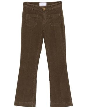 The Seafarer Cropped Broek - Bruin